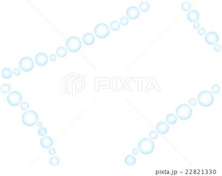 水玉模様のフレーム 22821330
