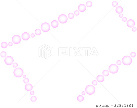水玉模様のフレーム 22821331