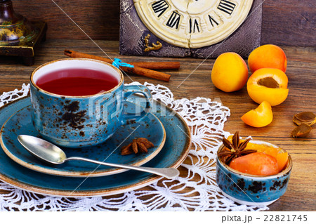 Hibiscus Tea c Jam from Apricots 22821745