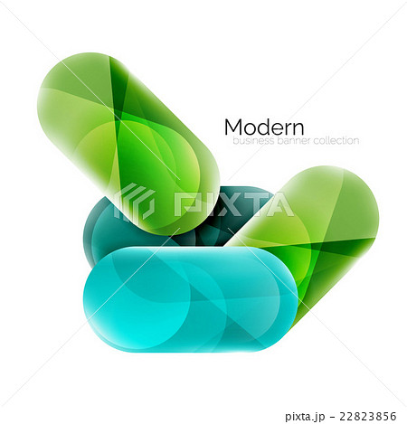 Glossy round buttons infographics background 22823856