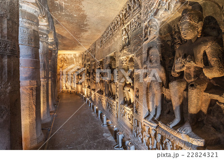Ajanta caves, India 22824321