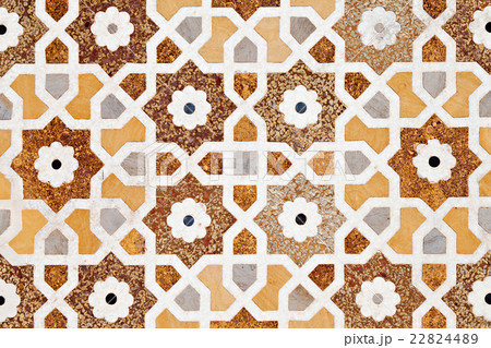Detail of decorating the Taj Mahal Detail of decorating the Taj Mahal 22824489