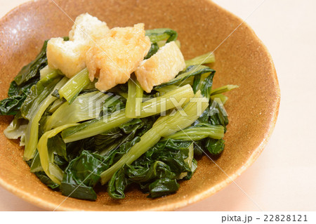 おいしい小松菜と油揚 22828121