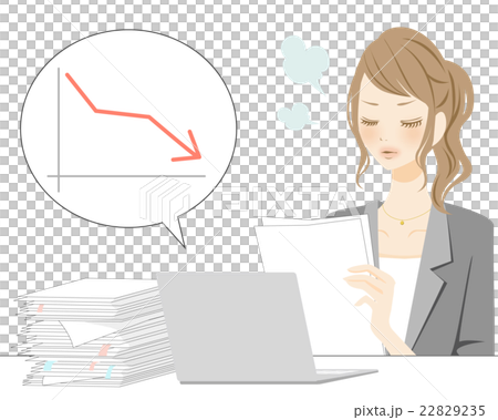 工作方式改革圖減去憤怒的女人 22829235