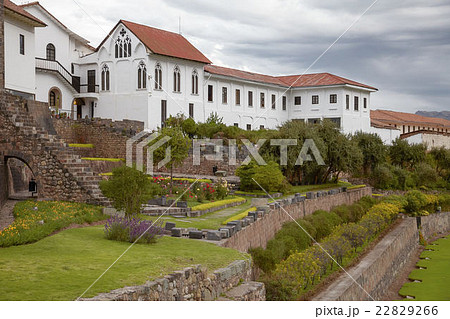 Gardens at church of Santo Domingo in Cusco Peru 22829266