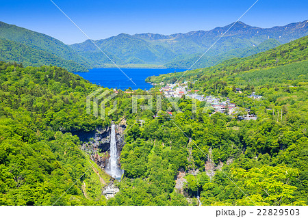 日光 明智平展望台からの眺め(中禅寺湖側) 日光 明智平展望台からの眺め(中禅寺湖側) 22829503