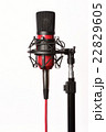 Professional studio condenser microphone with cord 22829605