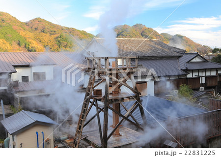 峰温泉の大噴湯 22831225
