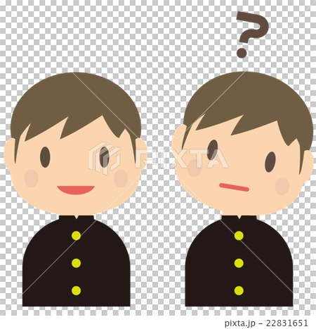 Gakuran男生學生上半身 22831651