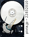 Computer sata hard disk drive internals close up 22832010