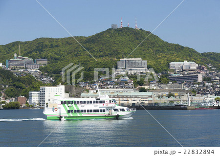 稲佐山と高速船 稲佐山と高速船 22832894