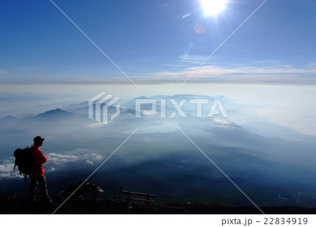 富士山登頂 22834919