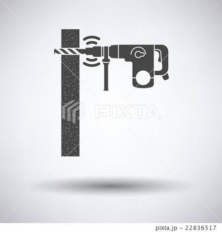 Icon of perforator drilling wall Icon of perforator drilling wall 22836517