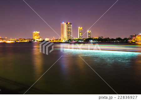 Bangkok City Chao Phraya River Bangkok City Chao Phraya River 22836927