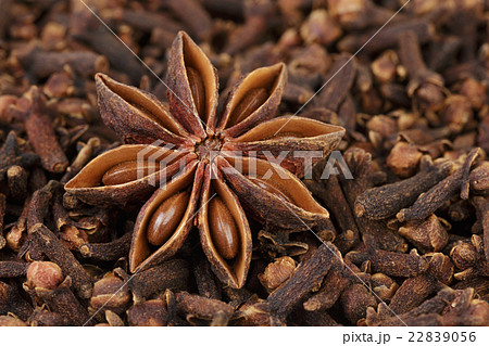 heap of dried cloves and anise star heap of dried cloves and anise star 22839056