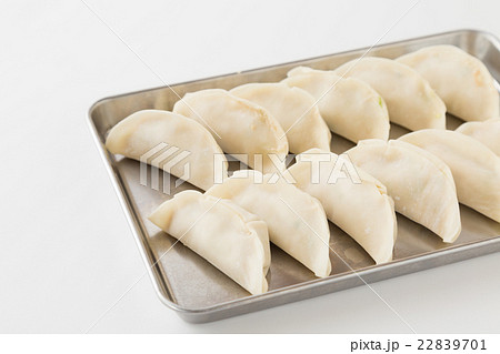 生餃子　白バック 22839701