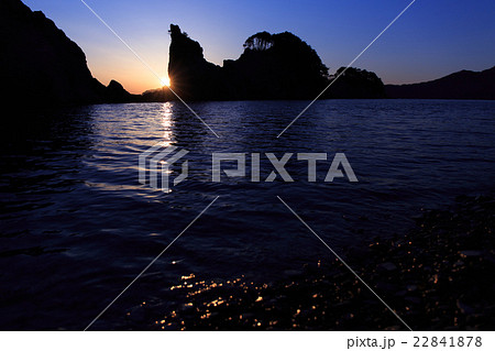 浄土ヶ浜の夜明け 22841878