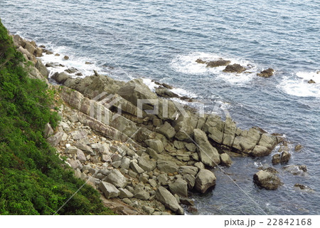 鳴門喬の下の磯:「道の駅うずしお」からの展望兵庫県淡路島 鳴門喬の下の磯:「道の駅うずしお」からの展望兵庫県淡路島 22842168