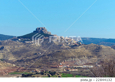 Breathtaking view of Morella. Spain 22844132