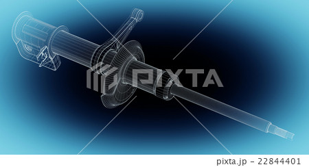 Shock car absorber Shock car absorber 22844401