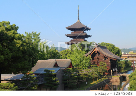 東寺　五重塔 22845038