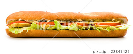 Sandwich with chicken Sandwich with chicken 22845425