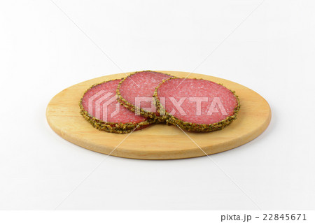 pepper coated salami 22845671