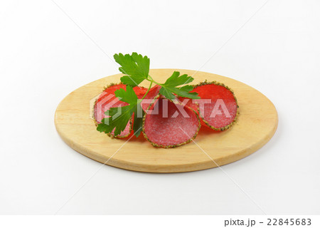 pepper coated salami 22845683