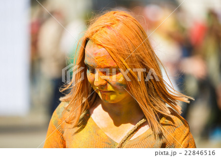 The painted girl 22846516