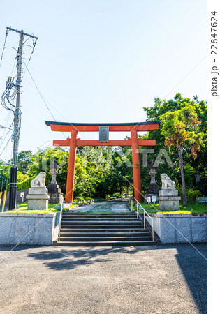 稲毛浅間神社 二の鳥居 （千葉県千葉市稲毛区） 2016年6月現在 22847624