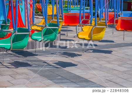 Colorful swing ride Colorful swing ride 22848306