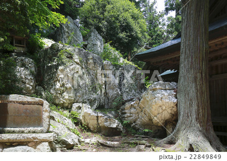 鹿島神社のペグマタイト岩脈、 鹿島神社のペグマタイト岩脈、 22849849