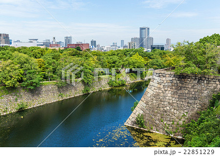 Fortification of Osaka Castle in Osaka 22851229
