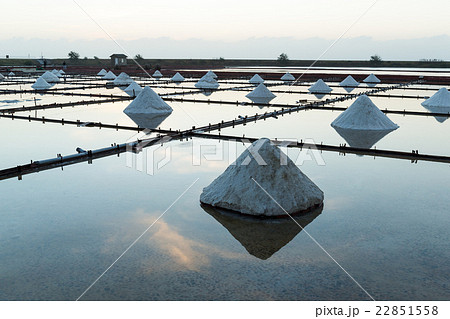 Salt in sea salt farm 22851558