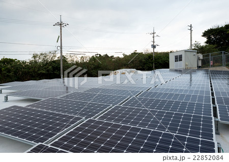 Solar panel on roof top 22852084