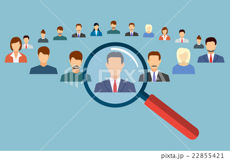 Human resources management select employee 22855421