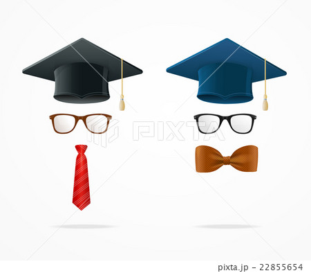 Professor Graduated Geek Sign Avatar. Vector 22855654