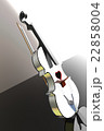 3D illustration of a Violin, musical instrument. 22858004