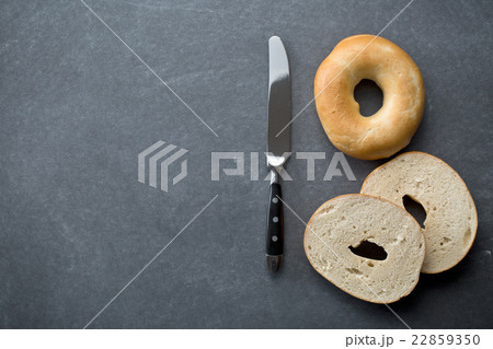 bagel on chalkboard bagel on chalkboard 22859350