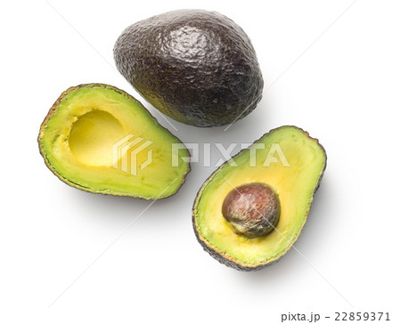 halved avocado halved avocado 22859371