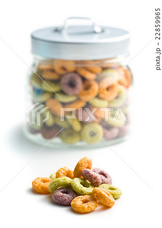 colorful cereal rings 22859965