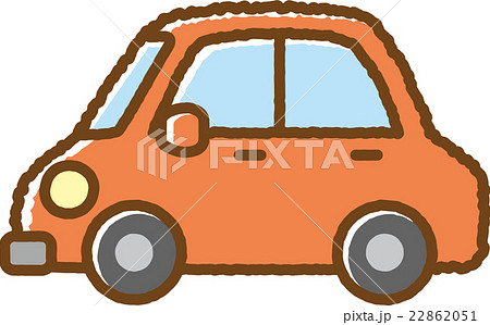 車（オレンジ） 22862051
