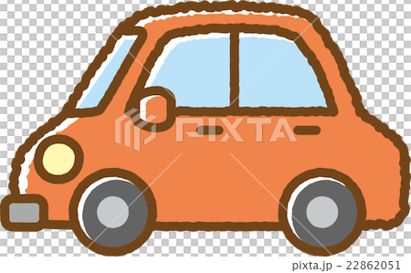 車（オレンジ） 22862051