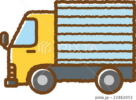 トラック(黄色) トラック(黄色) 22862053