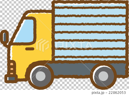 トラック(黄色) トラック(黄色) 22862053