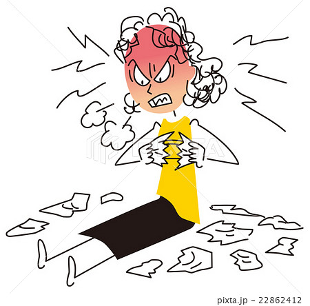 ヒステリックな女性 22862412