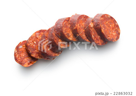 sliced dried sausages sliced dried sausages 22863032