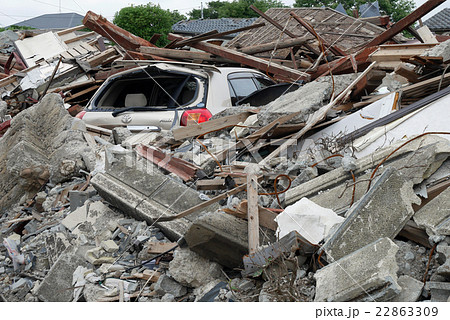 被災した車 被災した車 22863309