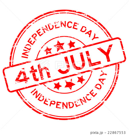 Grunge independence day stamp 22867553