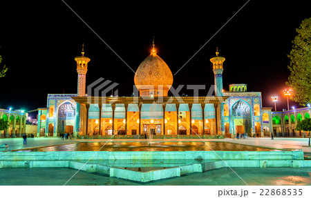 Shah Cheragh, a funerary monument and mosque in Shah Cheragh, a funerary monument and mosque in 22868535